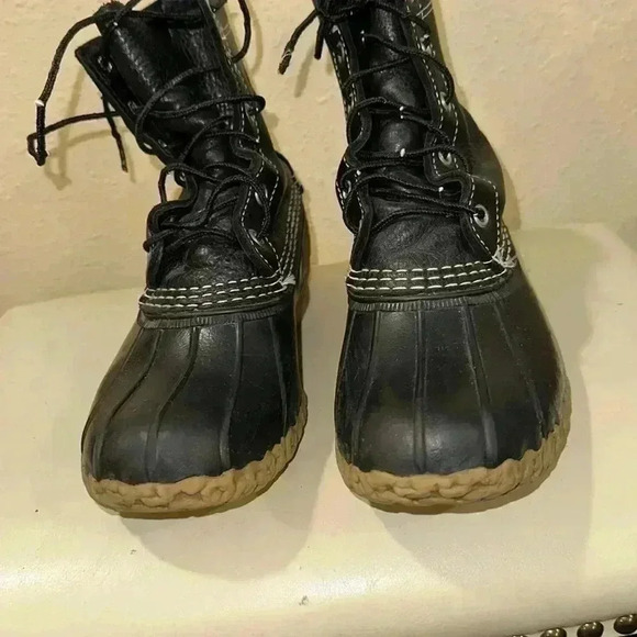 L.L. Bean leather rain boots - Picture 4 of 9